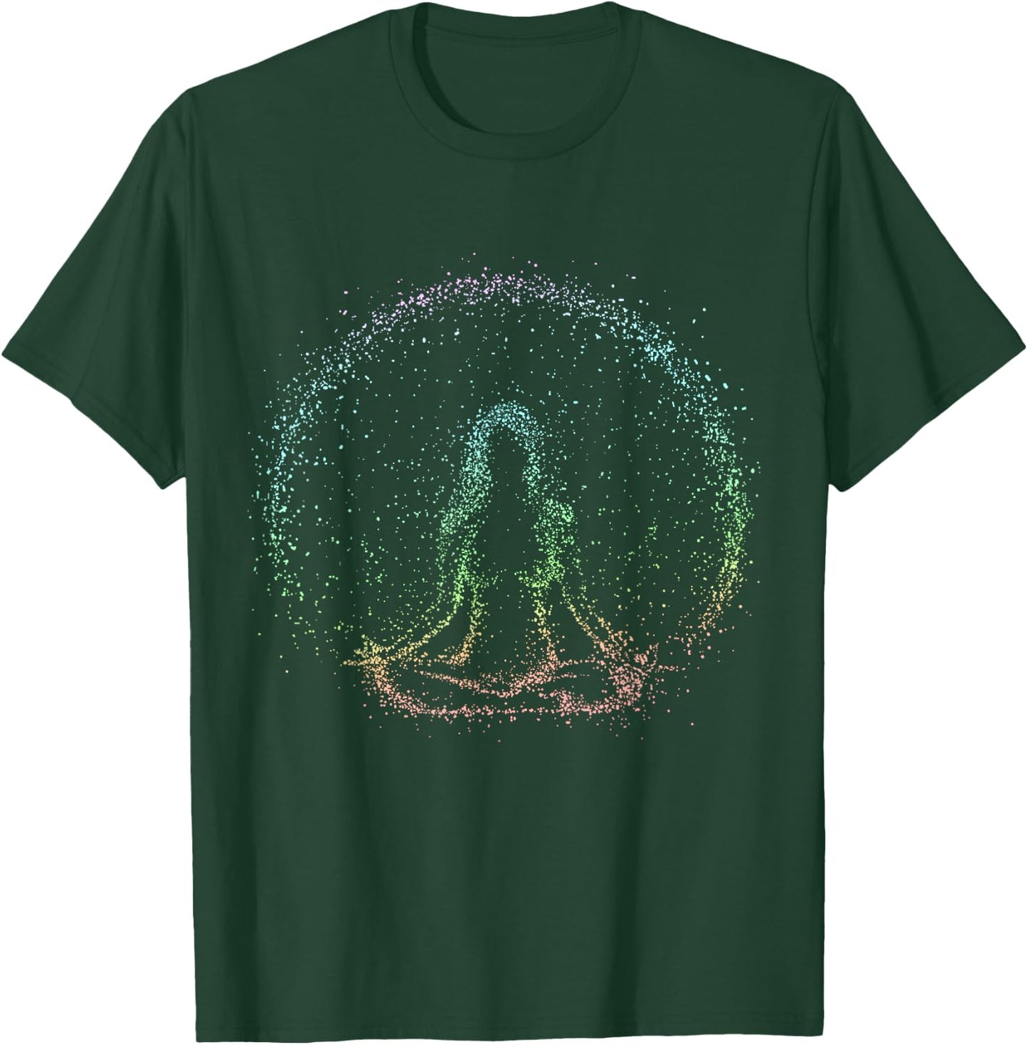 Meditation, Magical Spiritual Energy T-Shirt - T-Shirt | Forest