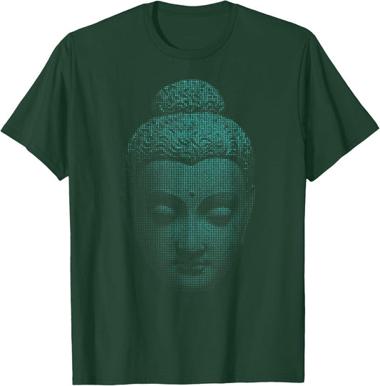 Buddha Buddhist Gift Gautama Art Buddhism T-Shirt - T-Shirt | Forest