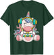 Gamer Girl Unicorn Gaming Cute Video Game Women Girls Teen T-Shirt - T-Shirt | Forest