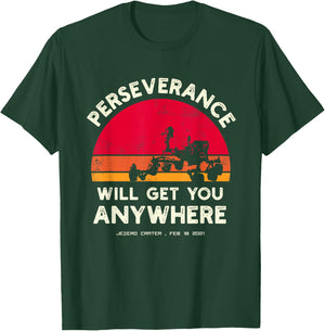 Perseverance Mars Rover Landing 2021 Mission T-Shirt - T-Shirt | Forest
