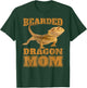 Cute Bearded Dragon Mom Mama Bearded Dragon Mother T-Shirt - T-Shirt | Forest