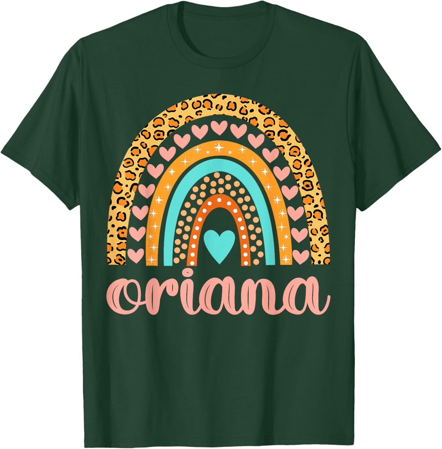 Oriana Oriana Name Birthday Shirt Gift T-Shirt - T-Shirt | Forest