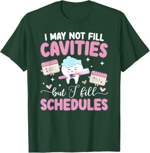Best Dental Receptionist Appreciation Dentist Receptionist T-Shirt - T-Shirt | Forest