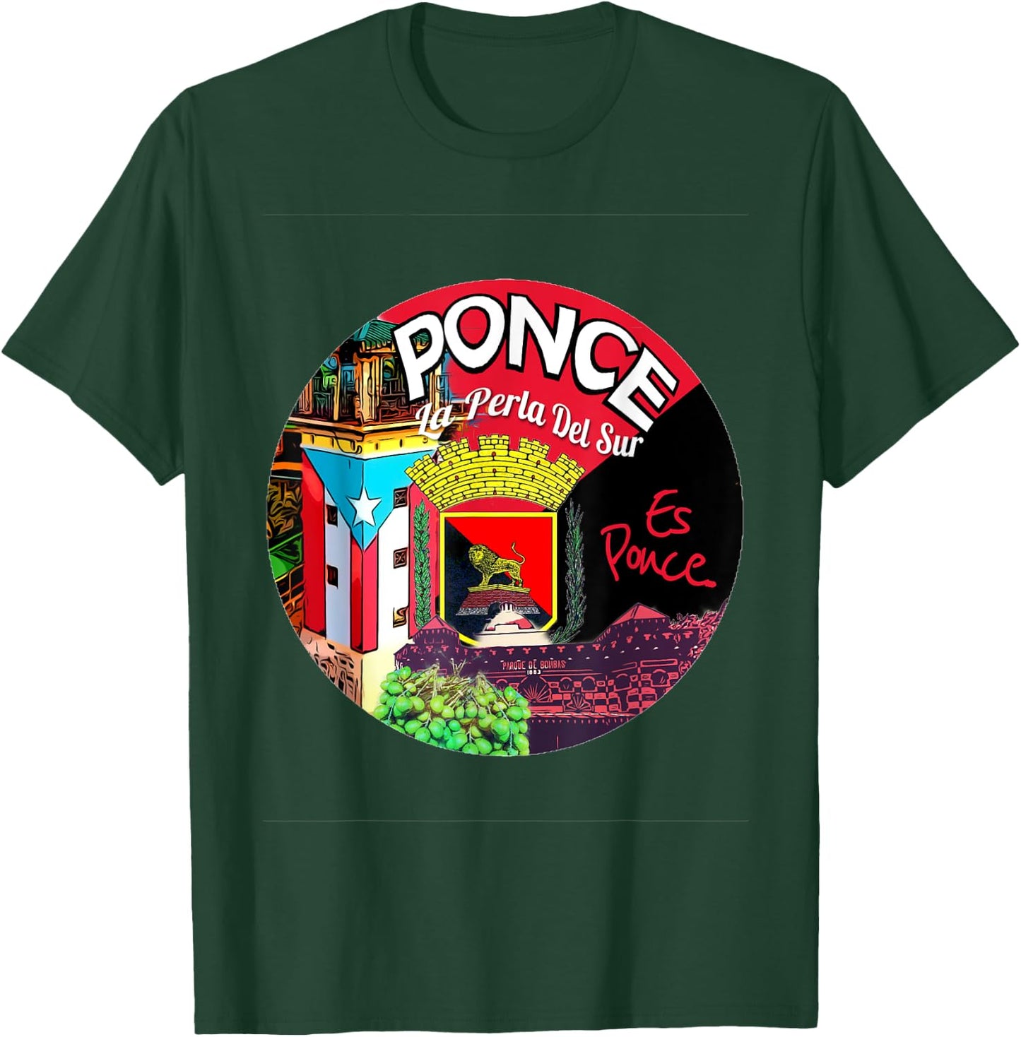 ponce es ponce Puerto Rico Izis la Enfermera T-Shirt - T-Shirt | Forest