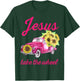 Pink Breast Cancer Awareness Truck Jesus Take The Wheel T-Shirt - T-Shirt | Forest