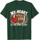 Game Day Jersey Number 79 Football My Heart is On The Line T-Shirt - T-Shirt | Forest