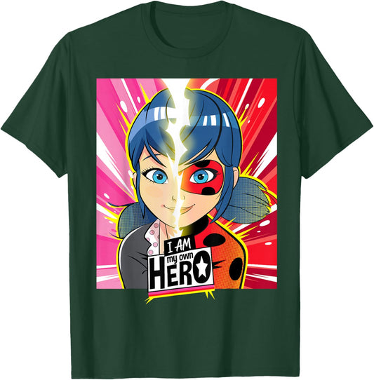 Miraculous Collection Ladybug My Own Hero Small T-Shirt - T-Shirt | Forest