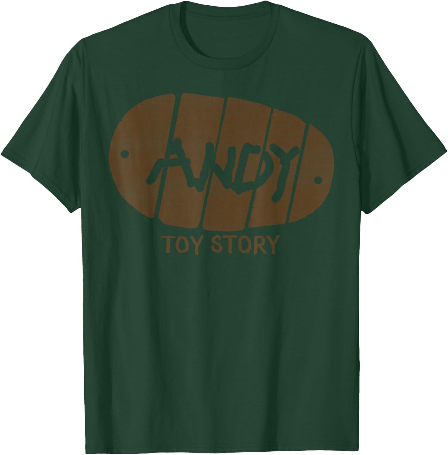 Disney Pixar Andy Footprint Logo T-Shirt - T-Shirt | Forest