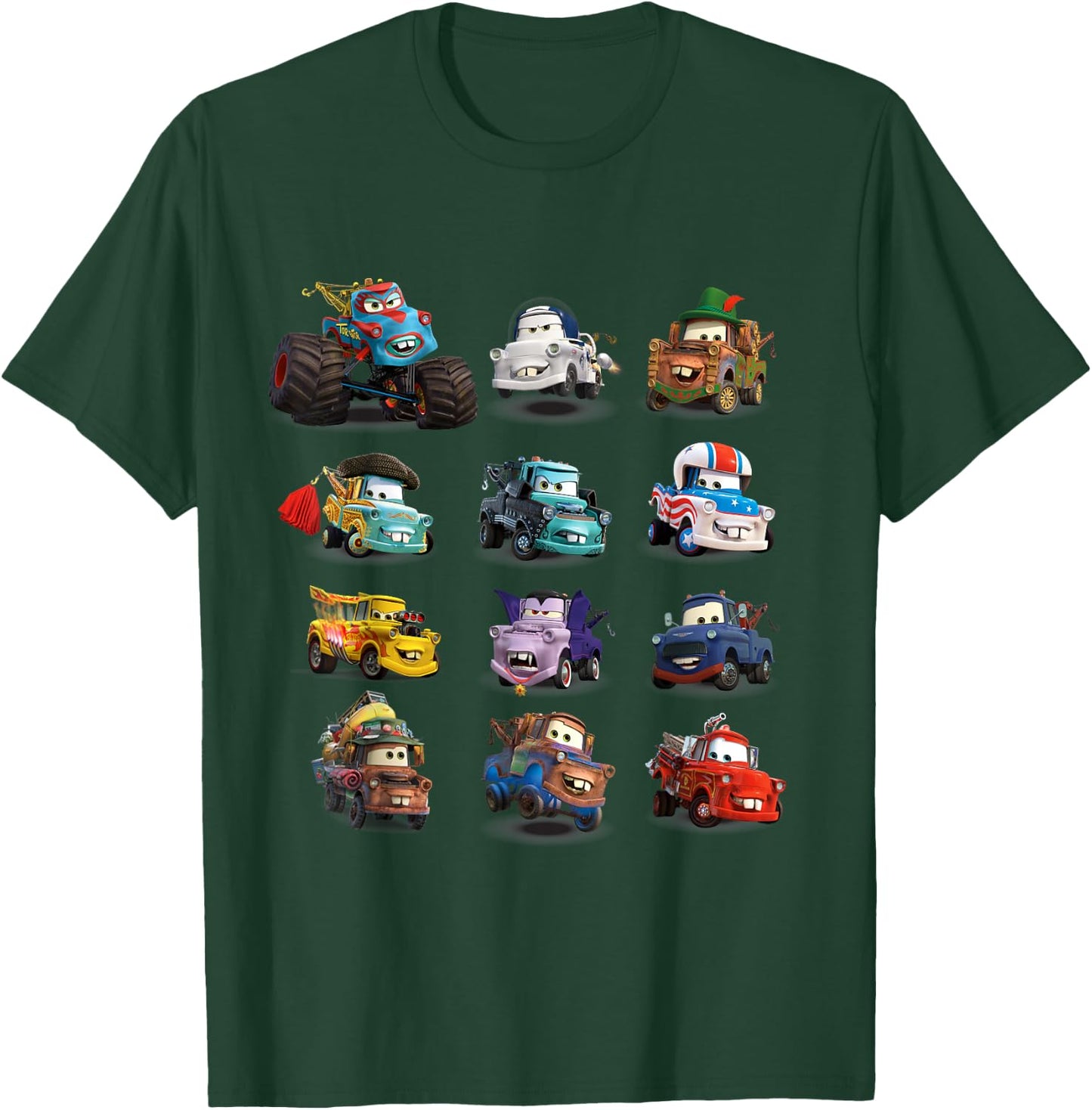 Disney and Pixar’s Cars Many Maters T-Shirt - T-Shirt | Forest