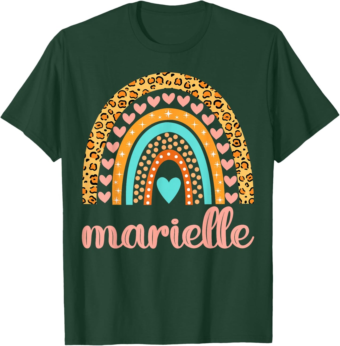 Marielle Marielle Name Birthday Shirt Gift T-Shirt - T-Shirt | Forest
