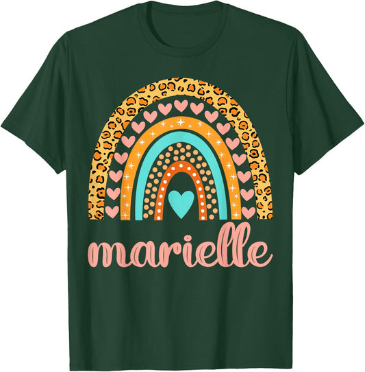Marielle Marielle Name Birthday Shirt Gift T-Shirt - T-Shirt | Forest