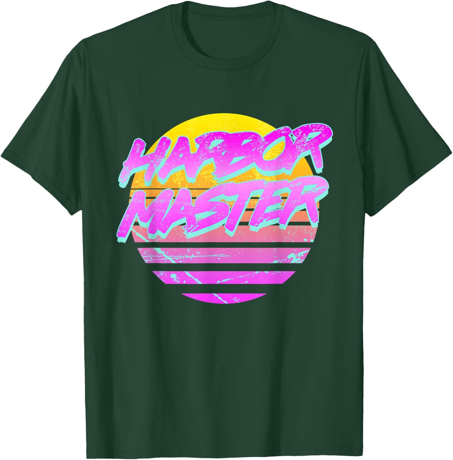 Vintage Retro Harbor Master T-Shirt - T-Shirt | Forest