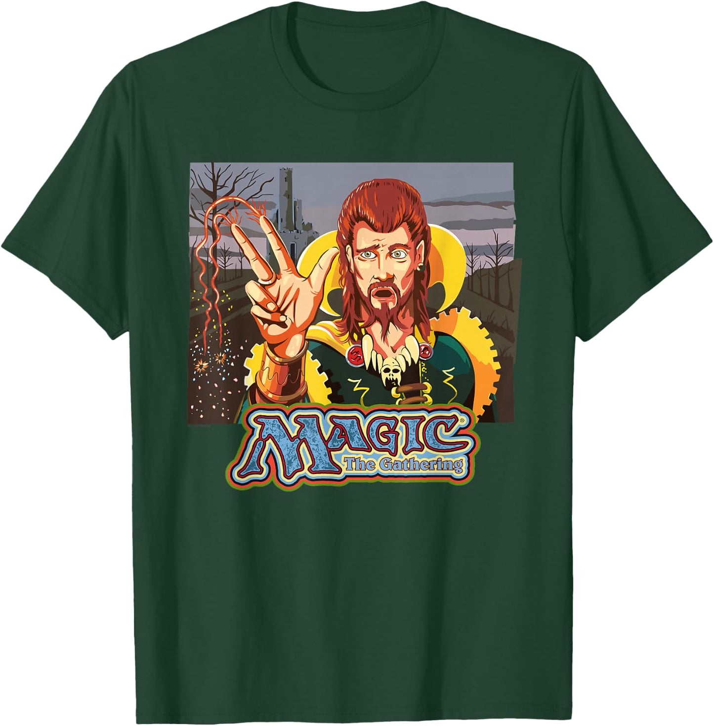 Magic: The Gathering Counterspell Retro Card T-Shirt - T-Shirt | Forest