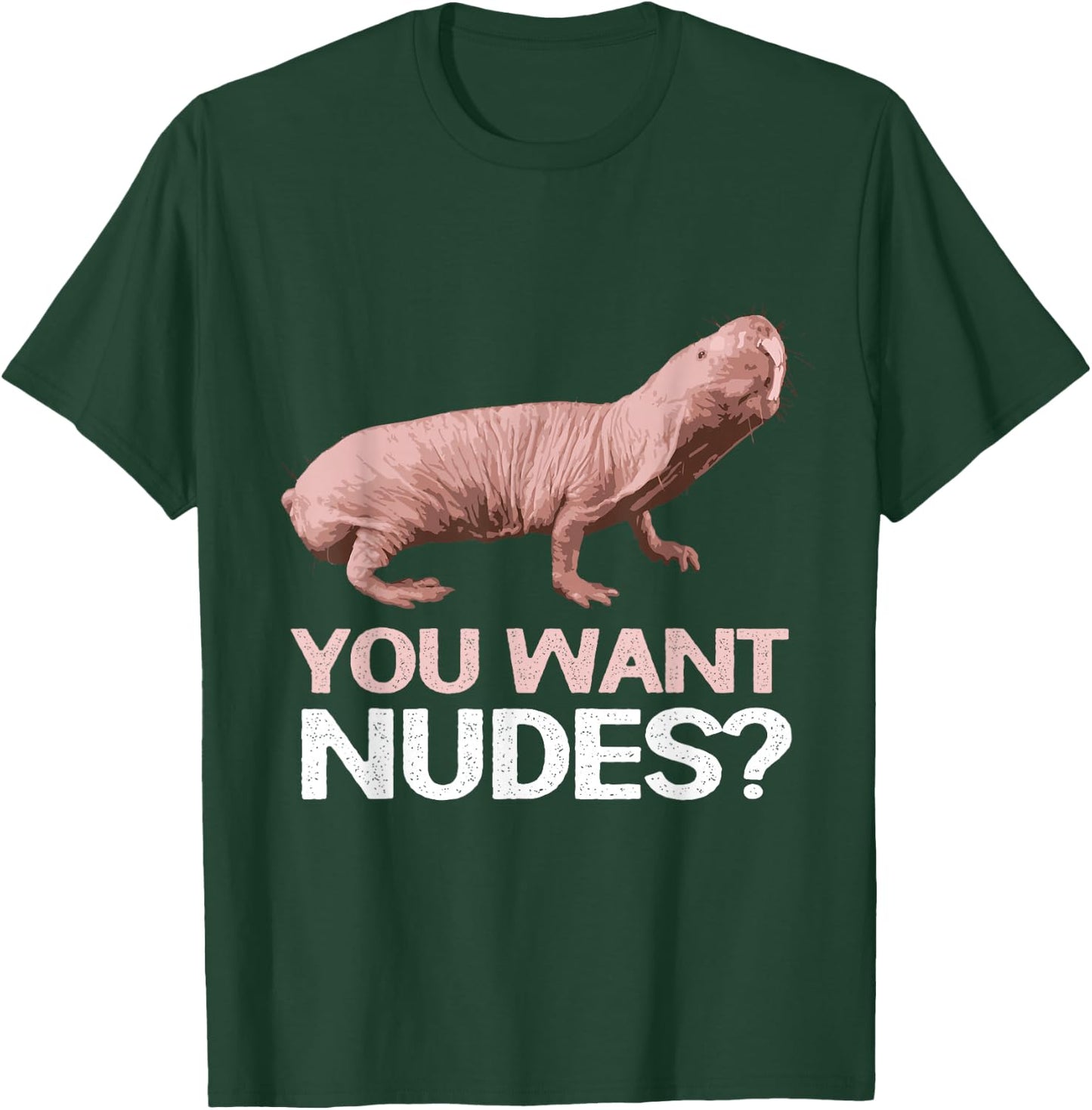 Naked Mole Rat T-Shirt - T-Shirt | Forest