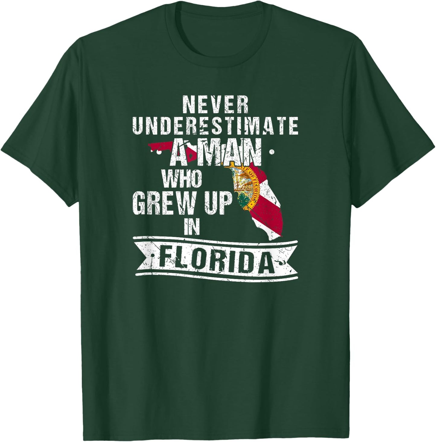 Flo Grown Design Native Florida T-Shirt - T-Shirt | Forest