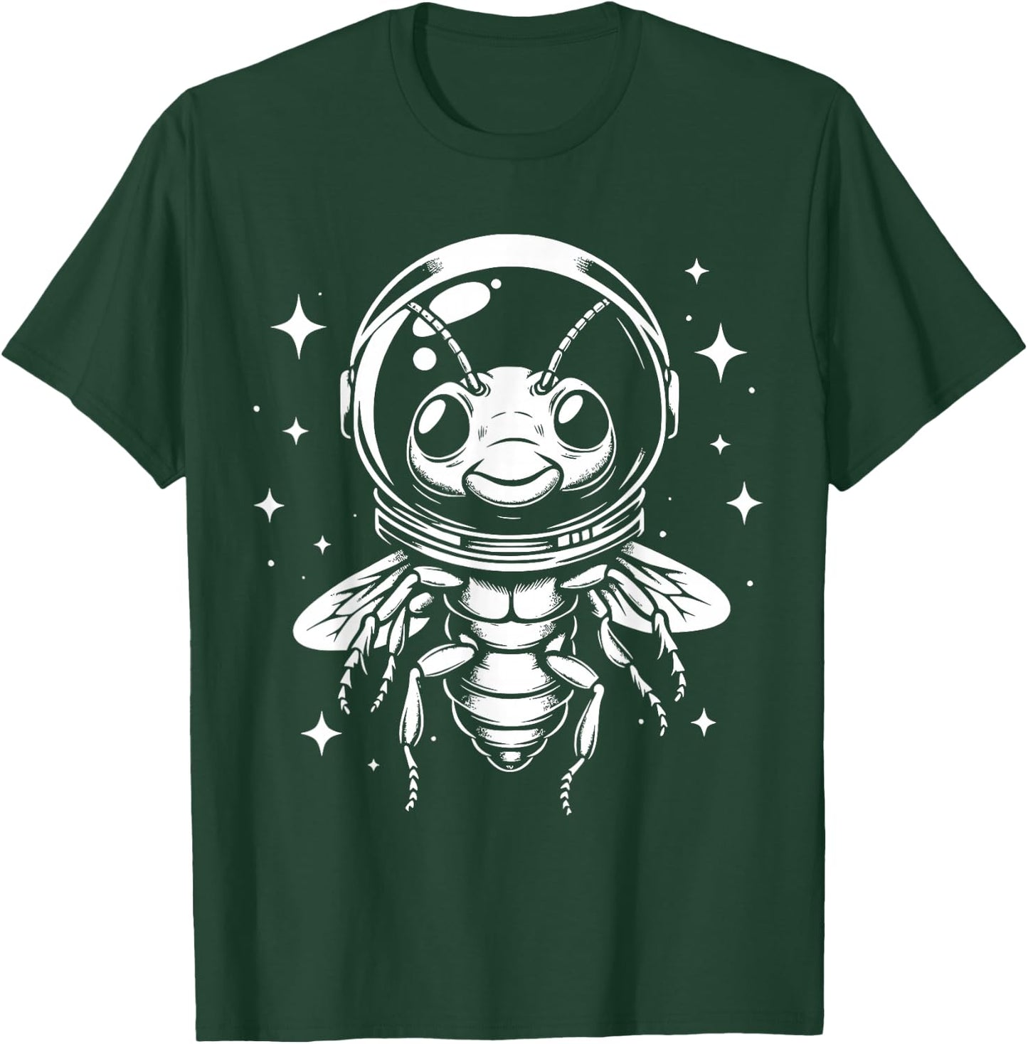 Gnat Dad Mom Space - Astronaut Gnat T-Shirt - T-Shirt | Forest