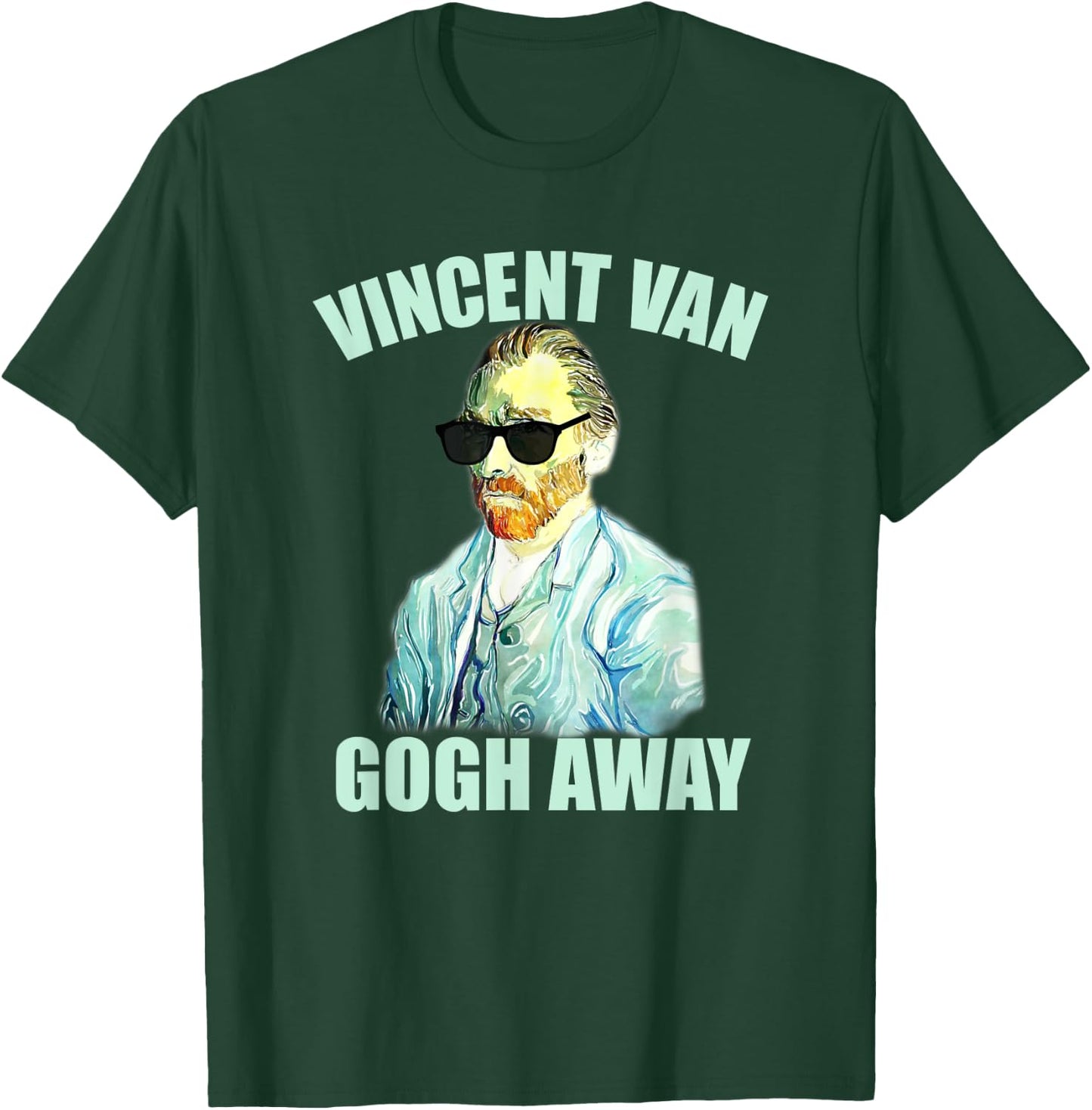 Van Gogh Shirt Vincent Van Gogh Away T Shirt Art Print T-Shirt - T-Shirt | Forest