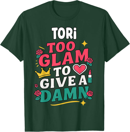 TORI Personalized Women's Gift Custom TORI T-Shirt - T-Shirt | Forest