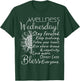 Wellness Wednesday Nurse Counselor Teacher Quotes T-Shirt - T-Shirt | Forest