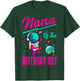 Nana Of The Birthday Boy Space Party Planet Astronaut Bday T-Shirt - T-Shirt | Forest