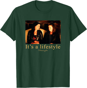 Gilmore Girls It's A Lifestyle Photo with Logo TV Show T-Shirt - T-Shirt | Forest