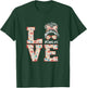 Love CNA Life Nurse Messy hair Healthcare Funny Nursing T-Shirt - T-Shirt | Forest
