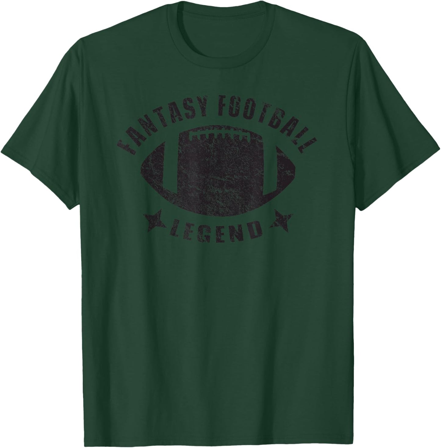 Fantasy Football Legend Funny Novelty Gameday T-Shirt - T-Shirt | Forest