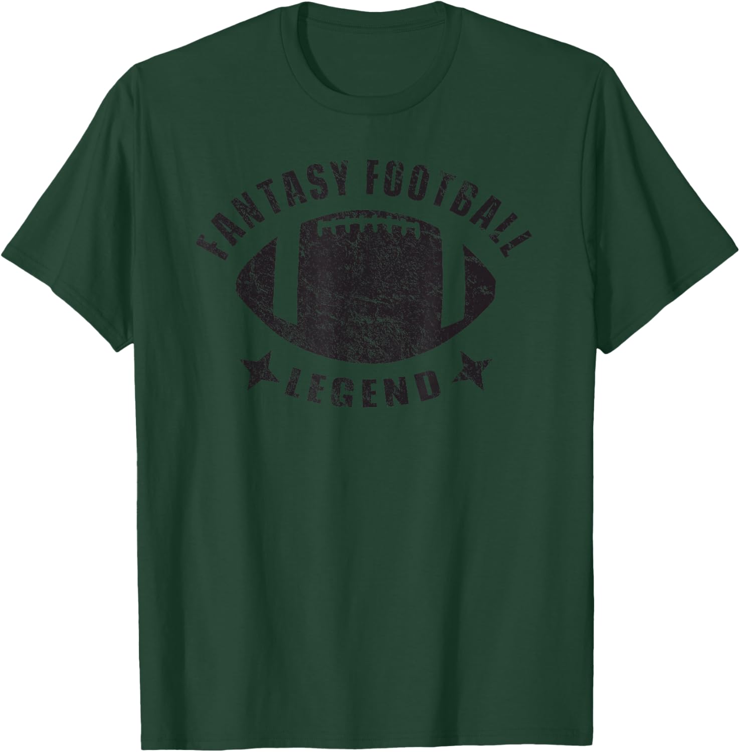 Fantasy Football Legend Funny Novelty Gameday T-Shirt - T-Shirt | Forest