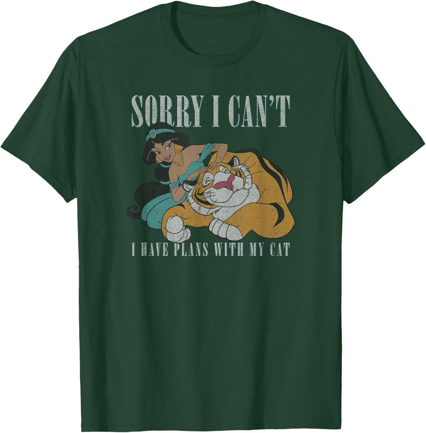 Disney Aladdin Jasmine and Rajah Sassy Quote T-Shirt - T-Shirt | Forest