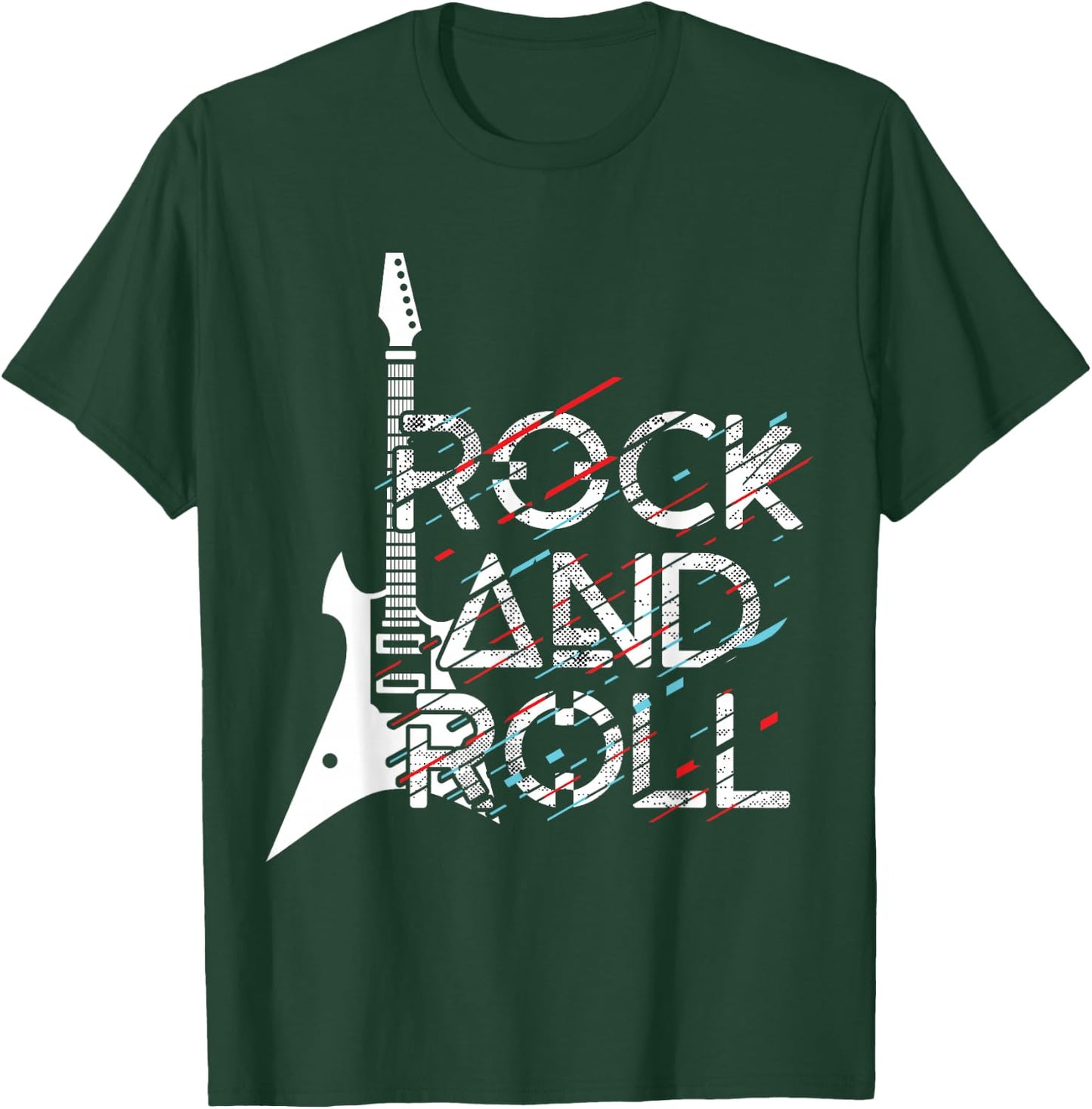 Vintage Retro Rock and roll Men, Women, Children Small T-Shirt - T-Shirt | Forest