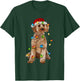 Cockapoo Christmas Tree Light Pajama Dog Lover Xmas Funny T-Shirt - T-Shirt | Forest