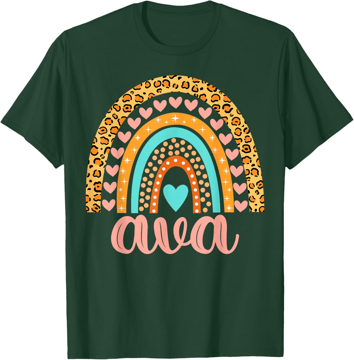 Ava Ava Name Birthday Shirt Gift T-Shirt - T-Shirt | Forest