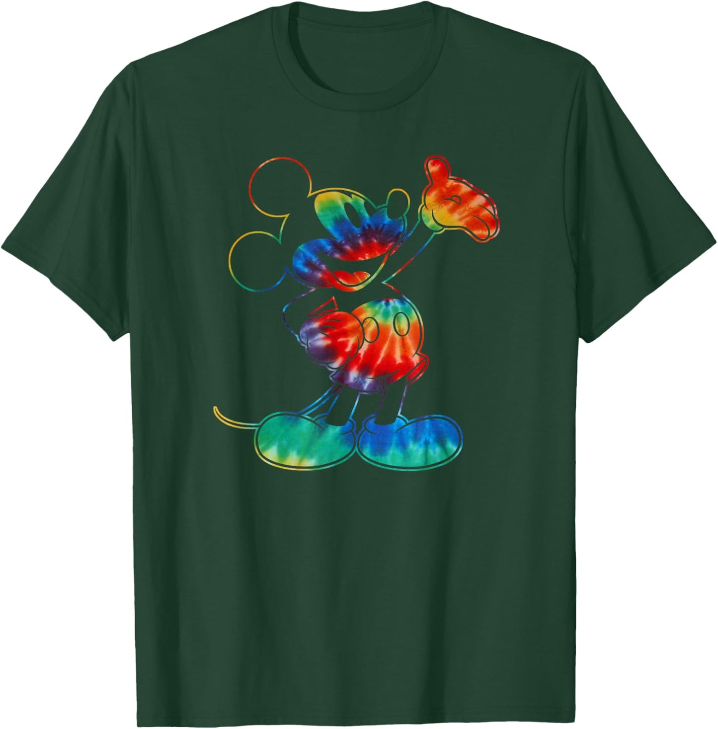 Disney - Tie Dye Mickey Mouse T-Shirt - T-Shirt | Forest