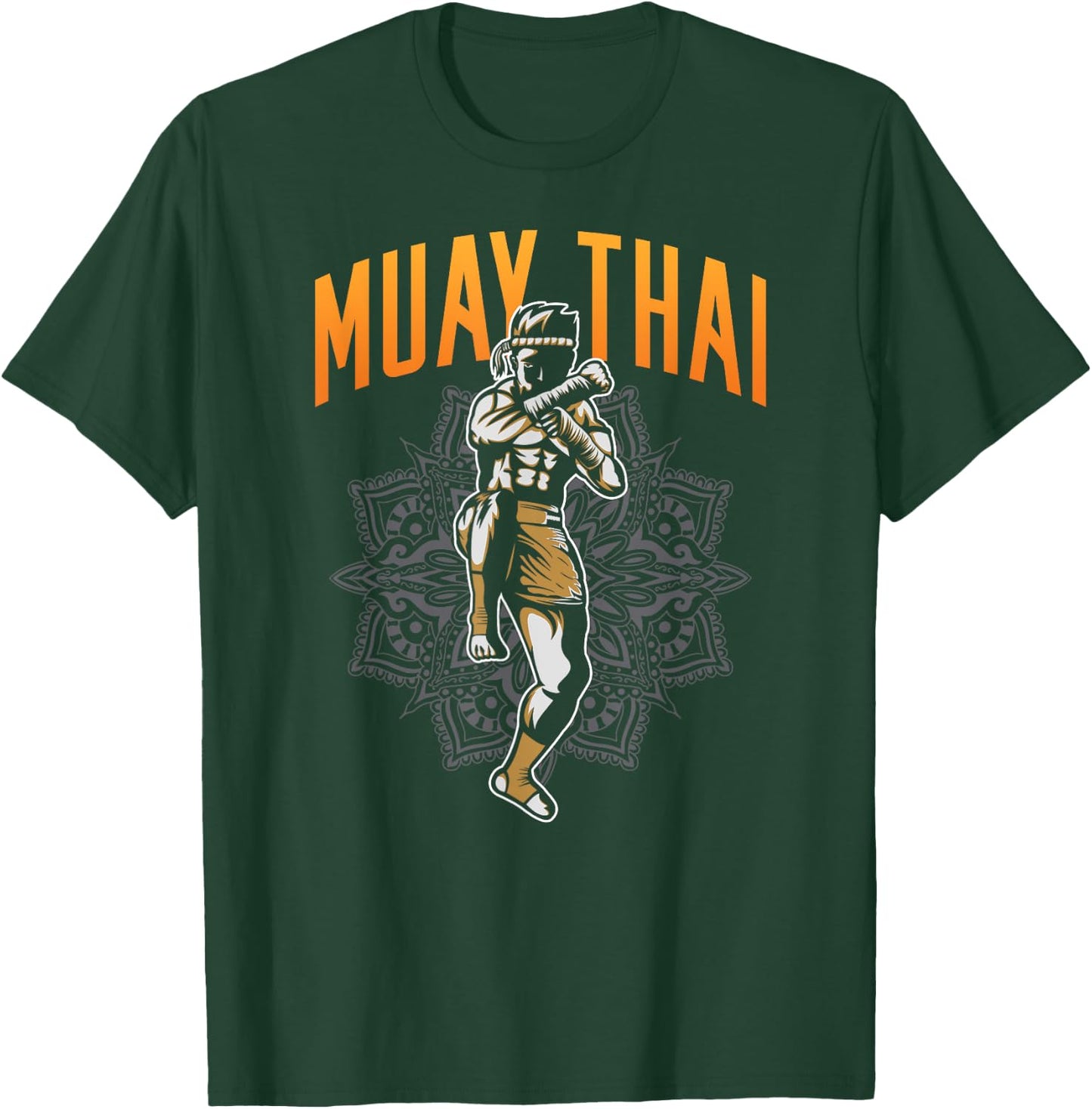 Muay Thai Hobby Martial Arts Fighter Boxing T-Shirt - T-Shirt | Forest