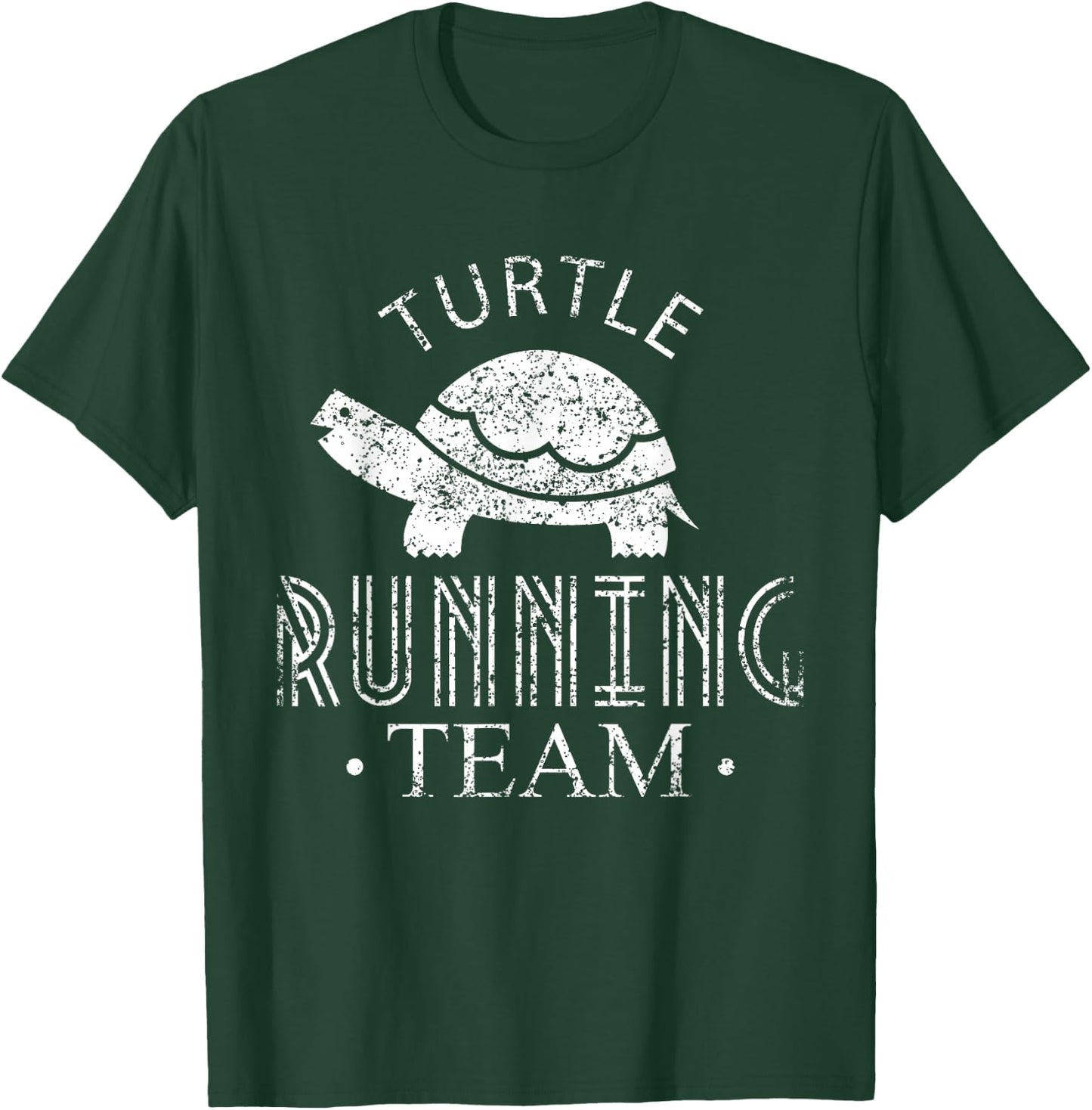 Turtle Running Team Jogging Jogger Run Runner T-Shirt - T-Shirt | Forest