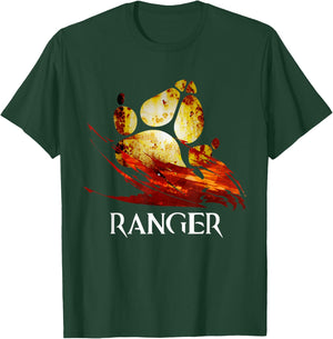 Ranger profession Fantasy medieval Wars MMORPG gamer T-Shirt - T-Shirt | Forest