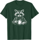 Cool Welding Raccoon Design with Sunglasses T-Shirt - T-Shirt | Forest
