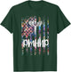 PMHNP US Flag Psychiatric Mental Health Nurse Practitioner T-Shirt - T-Shirt | Forest