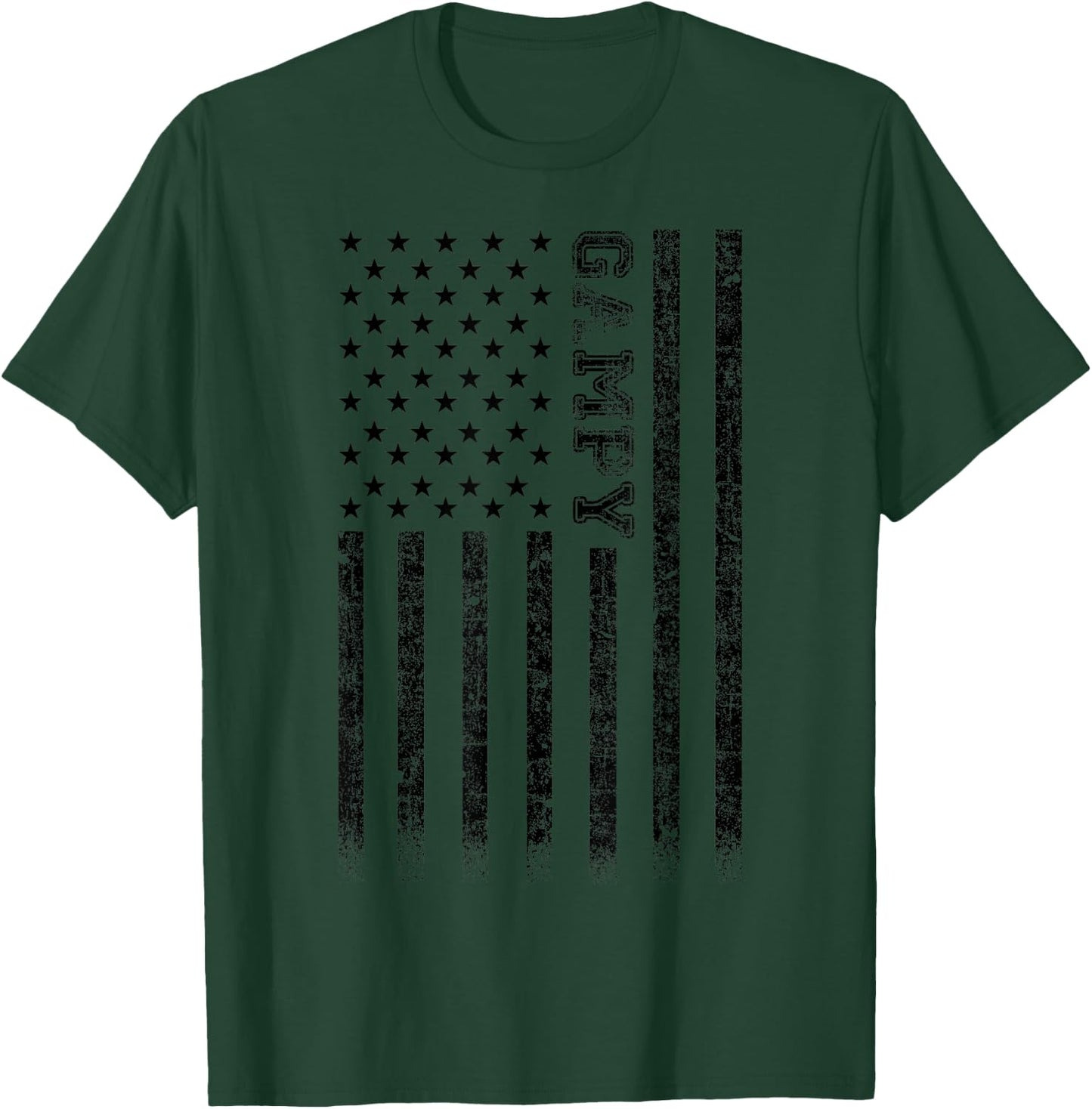 Gampy American Flag T-Shirt - T-Shirt | Forest