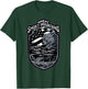 Great Smoky Mountains Vacation Souvenirs Gifts Bear USA Flag T-Shirt - T-Shirt | Forest