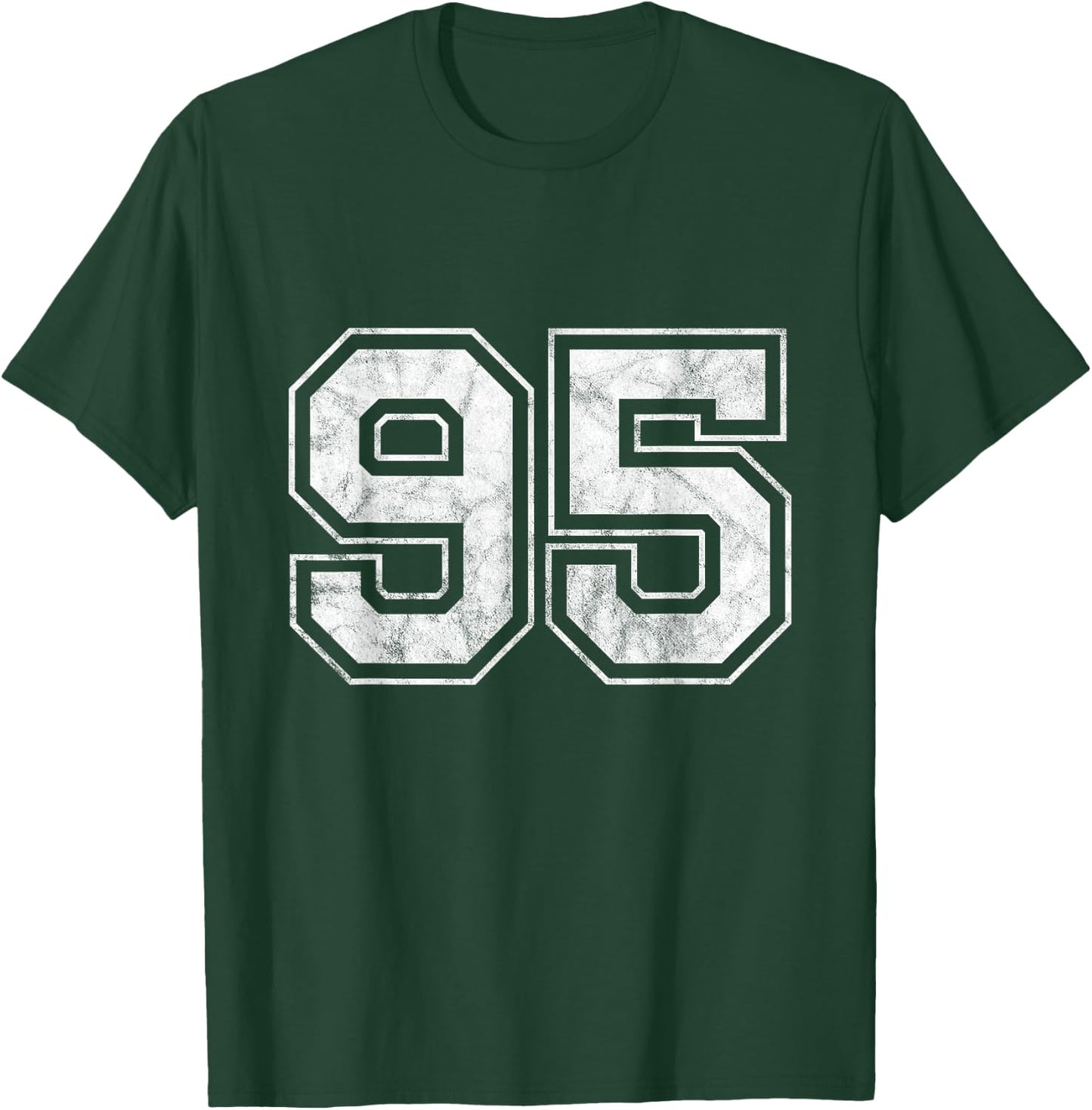 Number 95 T-Shirt - T-Shirt | Forest