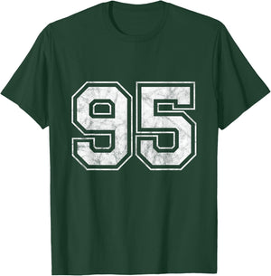 Number 95 T-Shirt - T-Shirt | Forest