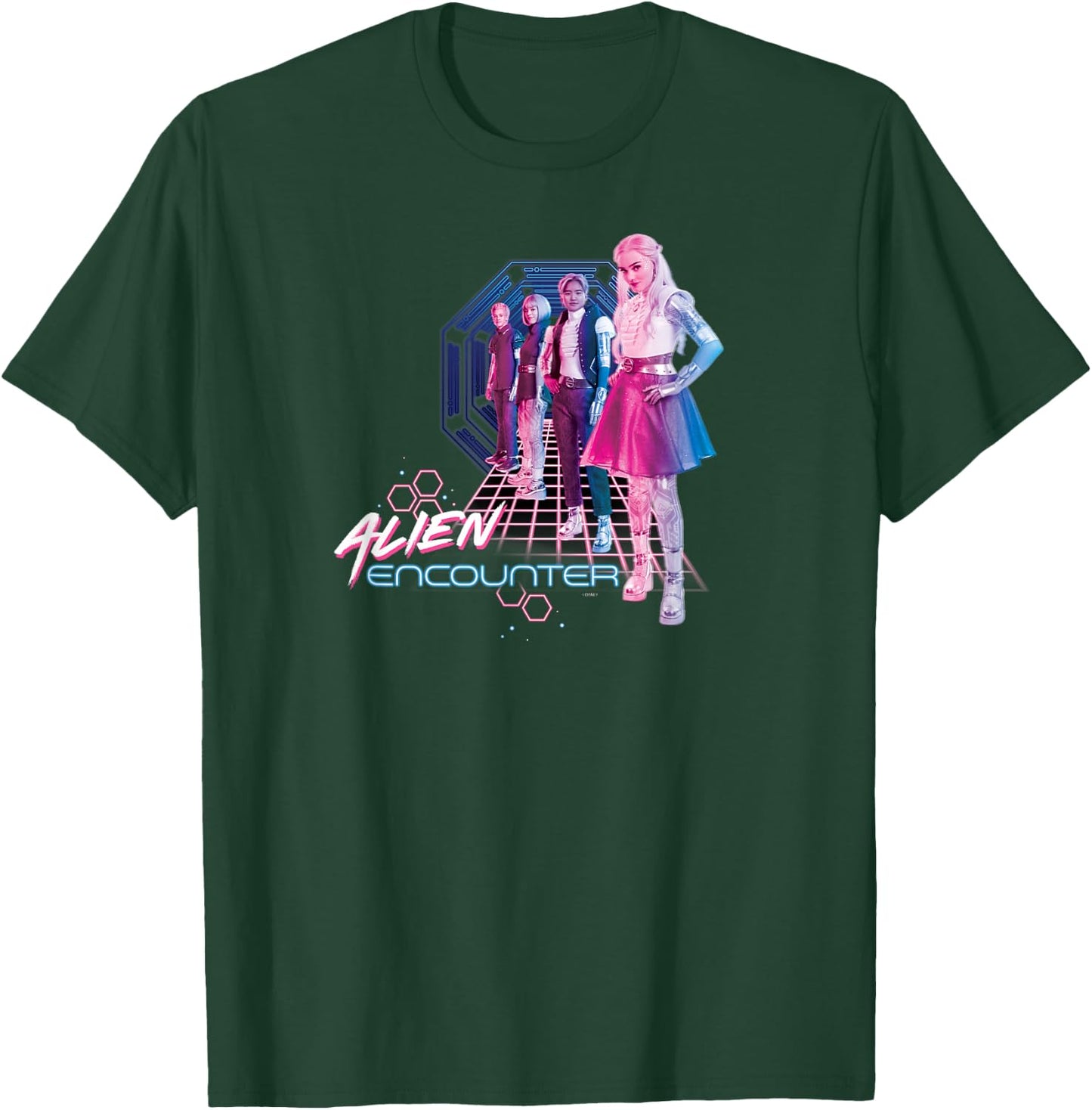 Disney Channel Zombies 3 Addison Alien Encounter T-Shirt - T-Shirt | Forest