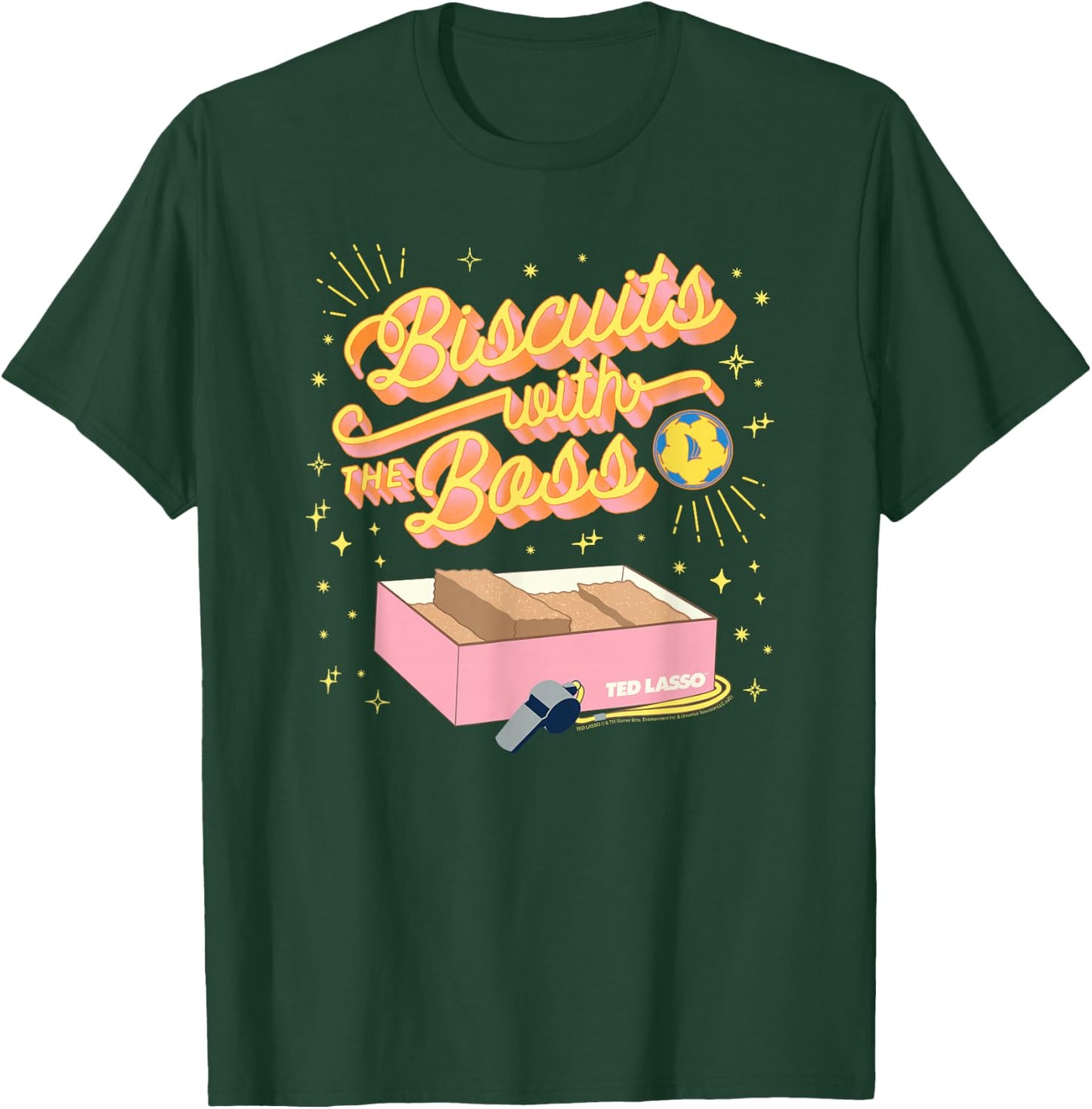 Ted Lasso Biscuits with The Boss Small T-Shirt - T-Shirt | Forest