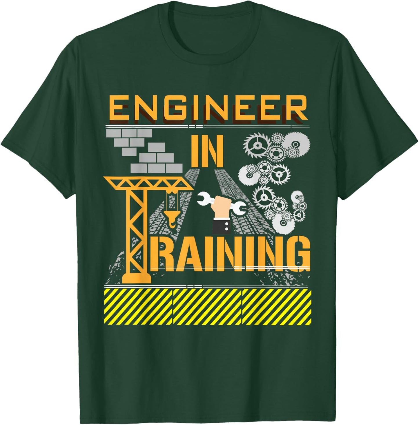 Engineer in Training Engineering Student Tea Gift T-Shirt - T-Shirt | Forest
