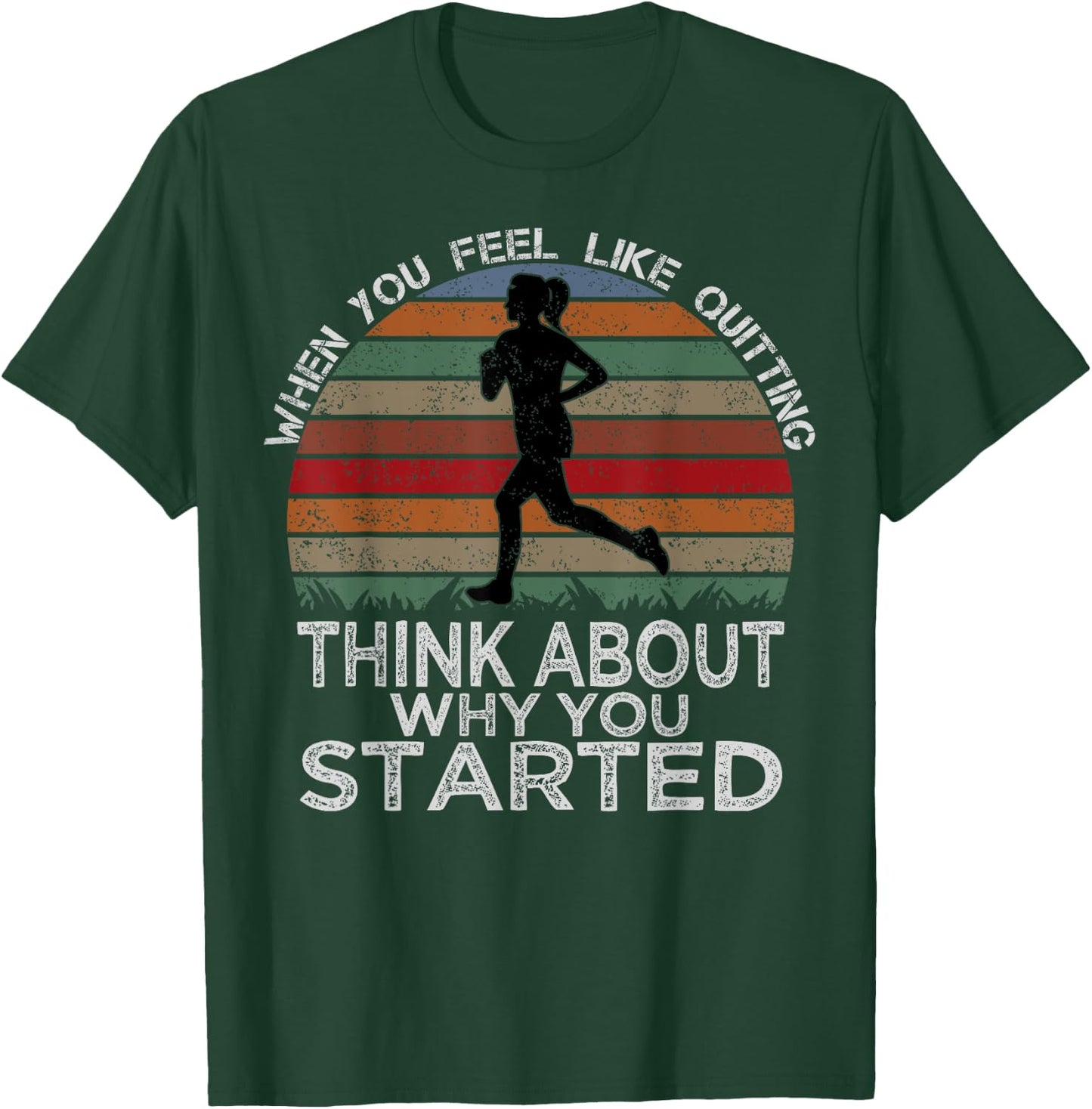 Gym Motivation Workout Fitness Inspirational Gift T-Shirt - T-Shirt | Forest