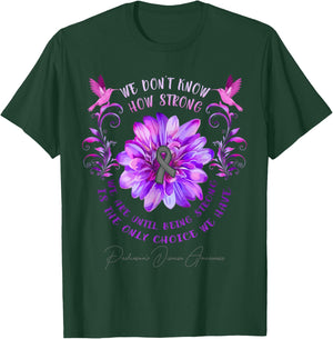 PARKINSON'S DISEASE AWARENESS Flower We Don't Know How T-Shirt - T-Shirt | Forest