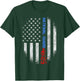 US National Guard US Flag Always Ready Always There Army T-Shirt - T-Shirt | Forest