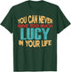 Funny Lucy Personalised First Name Joke Item T-Shirt - T-Shirt | Forest