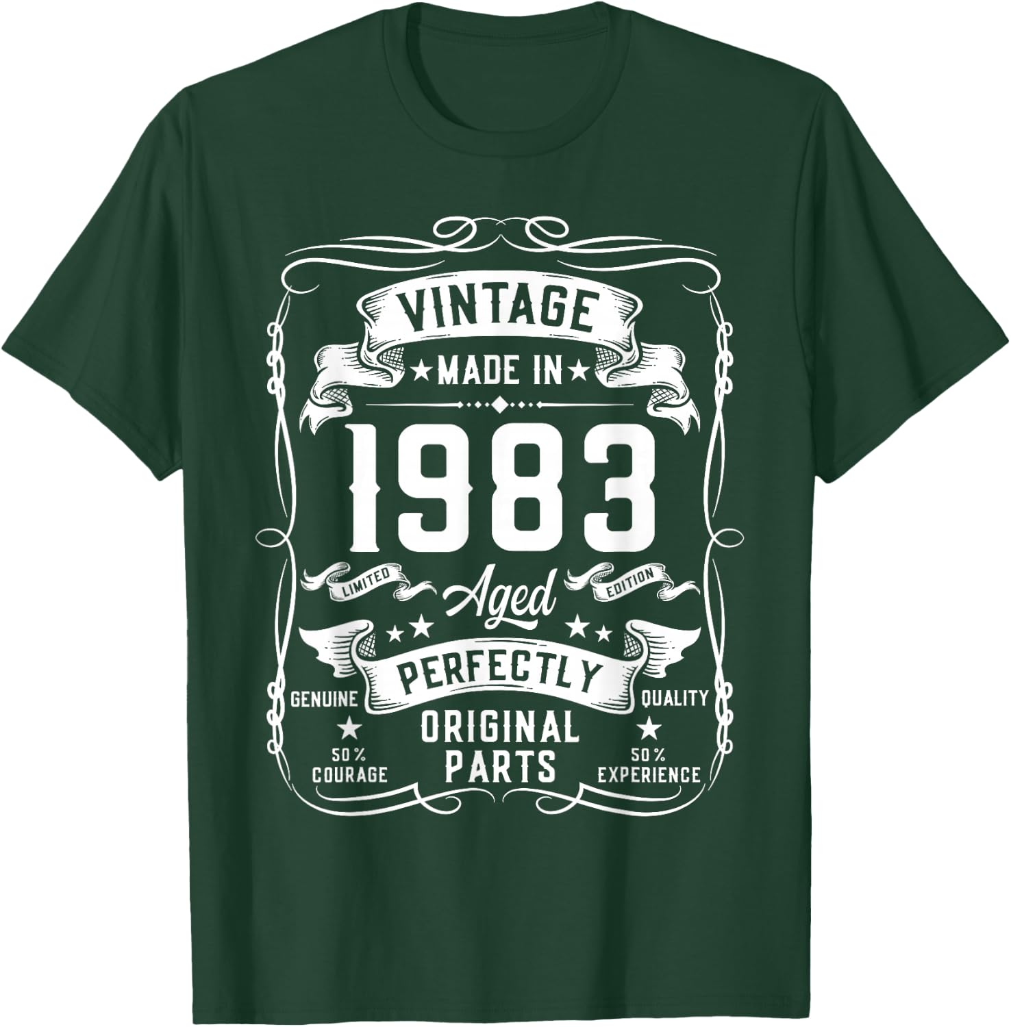 Vintage 1983 42yr 42nd Birthday Gifts 42 Years Old T-Shirt - T-Shirt | Forest